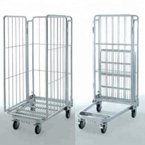कार्गो औद्योगिक कंटेनर पिंजरे के लिए पिंजरे ट्रॉली - Product Image 6