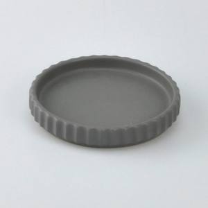 Ensemble d'accessoires de salle de bain cylindre couleur gris céramique de haute qualité - Product Image 4