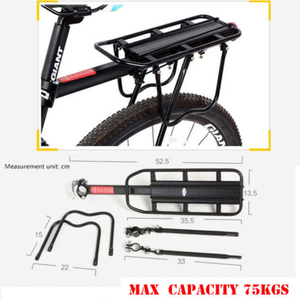 ROCKBROS — <span class=keywords><strong>porte</strong></span>-<span class=keywords><strong>bagage</strong></span> pour <span class=keywords><strong>vélo</strong></span> en aluminium, support de cargaison pour bicyclette, à dégagement rapide, bicyclette - Product Image 2