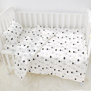 Popular orgánico dormitorio cama <span class=keywords><strong>forros</strong></span> de bebé 3 piezas <span class=keywords><strong>cuna</strong></span> ropa de cama <span class=keywords><strong>para</strong></span> niñas - Product Image 2