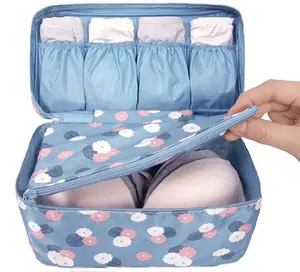 Coréen maquillage organisateur de sous-vêtements soutien-gorge maquillage maquillage sac de voyage mini sac cosmétique femmes bf-266 avon sac cosmétique en marbre