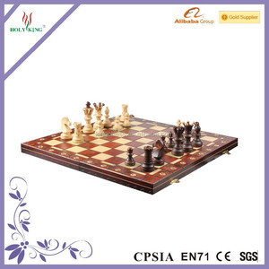 Nouveau jeu d'échecs en bois artisanal à la main, fait à la main, 1 pièce - Product Image 2