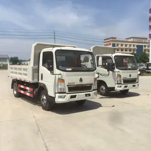 中国重汽 HOWO 120hp 迷你 5 吨自卸车价格在巴基斯坦