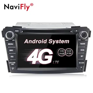 Navifly 7 Pollici Android 7.1 Lettore Dvd Dell'automobile per Hyundai I40 2011-2014 con il WIFI di Navigazione GPS Per Auto Radio 2GRAM 16GROM 4G LTE