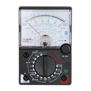 Multimètre analogique Compteur Analogique Multimètre Voltmètre Courantomètre YX360 Testeur YX360TRN-A sans batterie