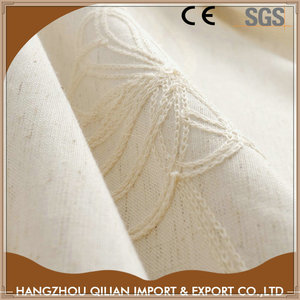 Rideaux de lin en broderie française <span class=keywords><strong>lambrequin</strong></span> - Product Image 1