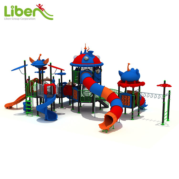 Пластиковое Уличное оборудование для игровых площадок типа слайд