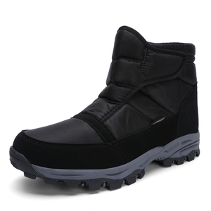 <span class=keywords><strong>De</strong></span> alta calidad <span class=keywords><strong>de</strong></span> peluche <span class=keywords><strong>de</strong></span> felpa impermeable agua repellance al aire libre nieve tobillo botas para hombres - Product Image 2