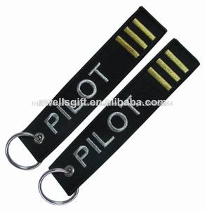 Piloto bordado <span class=keywords><strong>tres</strong></span> <span class=keywords><strong>bares</strong></span>( 3 <span class=keywords><strong>bares</strong></span>) llavero llavero - Product Image 1