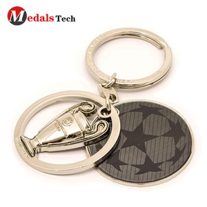 Porte-clés de balle de <span class=keywords><strong>rugby</strong></span>, en métal, avec imprimé vintage, personnalisé - Product Image 4