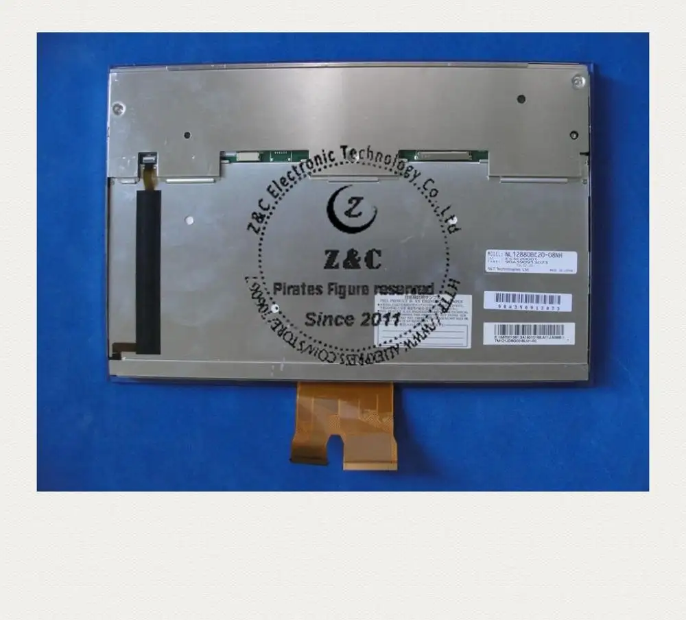 NL12880BC20-08NH NL12880BC20-07F Layar LCD Industri A + Grade 12.1 Inci, Layar Sentuh Kapasitif Antiair