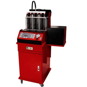 BC-8H 8 सिलेंडरों पेट्रोल इंजेक्टर परीक्षक ईंधन इंजेक्टर सफाई मशीन - Product Image 4