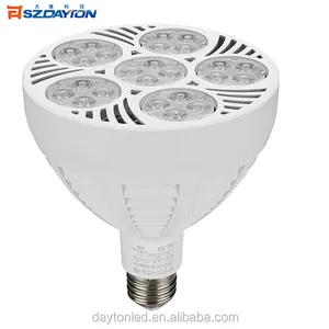 ETL 10 Ali Years黄金供应商SZDAYTON LED PAR38聚光灯60W 5500流明6500K 25D 10000K天白色照明灯泡