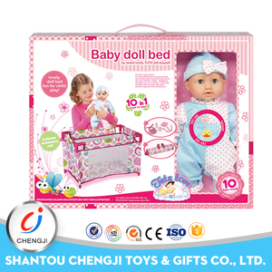 China <span class=keywords><strong>de</strong></span> fábrica al por mayor modernos cómodo 14 pulgadas bebé IC muñeca con <span class=keywords><strong>cuna</strong></span> <span class=keywords><strong>de</strong></span> <span class=keywords><strong>muñecas</strong></span> - Product Image 1