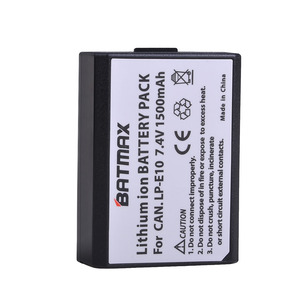 Оптовая продажа LP-E10 LP E10 LPE10 Цифровая камера Аккумулятор для Canon 1100D 1200D 1300D Rebel T3 T5 поцелуй <span class=keywords><strong>X50</strong></span> X70 батарея L10 - Product Image 4