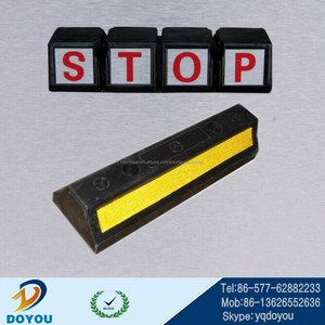 Pvc personalizada de advertencia de tráfico barricadas parada de compresión individuales molde - Product Image 1