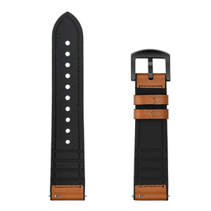 Nouveau bracelet de montre en cuir Silicone de 22mm pour <span class=keywords><strong>Samsung</strong></span> <span class=keywords><strong>Gear</strong></span> <span class=keywords><strong>S3</strong></span> - Product Image 3