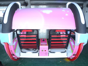 Atracción <span class=keywords><strong>de</strong></span> Diversión Económica con Ruedas Giratorias <span class=keywords><strong>de</strong></span> 360 Grados, 2 Paseos, Coche Eléctrico Happy Le Bar - Product Image 5