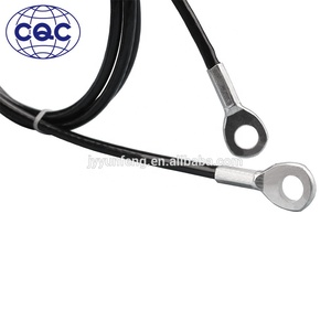 מפעל מחיר פלדת חוט חבל מתל מתכוונן/צינור איפוק שוט Pvc מצופה כבל מכלולי - Product Image 2