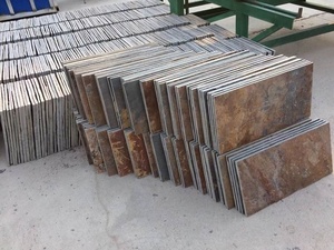 Tuiles multicolores noires naturelles d'<span class=keywords><strong>ardoise</strong></span> pour le revêtement de mur de plancher de toit - Product Image 5