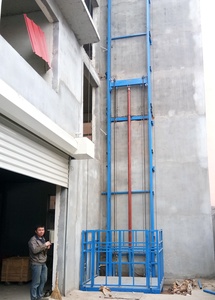 अच्छी कीमत इनडोर और आउटडोर ऊर्ध्वाधर मंच लिफ्ट का इस्तेमाल किया बिक्री के लिए गाइड रेल कार्गो लिफ्ट मंच - Product Image 4