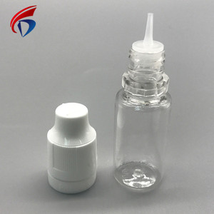 Logo imprimé unique forme épreuve des enfants nicotine 3 ml en plastique pet avec dameur et cap e bouteille d'huile - Product Image 3