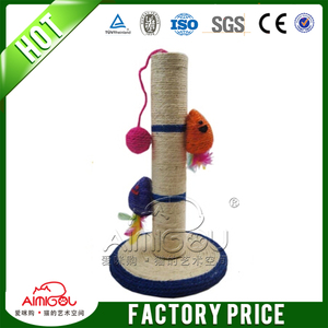 15 anos usine porcelaine de luxe arbre à chat enfants jouet pour chat, Jouet pour chat avec support, Jouet pour chat post - Product Image 1