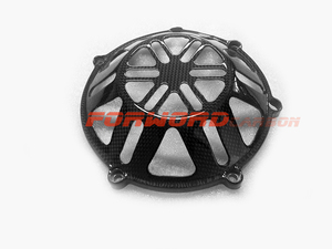 Qualità in fibra di carbonio parti del motociclo in fibra di carbonio a secco coperchio frizione per <span class=keywords><strong>Ducati</strong></span> - Product Image 2