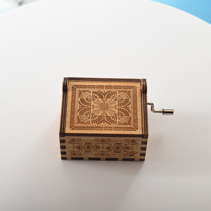 Carved die <span class=keywords><strong>Godfather</strong></span> holz handkurbel musik <span class=keywords><strong>box</strong></span> - Product Image 6