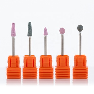 1Pcs Rotate Diamond Burr Nail Drill Bit 3/32&quot; Electric Nail Mills Cutter Manicure Pedicure <strong>Tool</strong> Nail Drill Accessories - Product Image 1