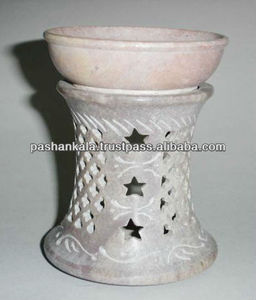 Home Decorative Natural Soapstone Aroma <b>Fragrance</b> <b>Oil</b> Diffuser - Product Image 1