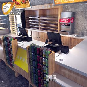 Supermarché populaire, caisse en bois, comptoir de supermarché, caisse - Product Image 4