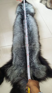 2015 piel de piel de zorro de plata / piel de zorro real / piel de piel de zorro natural en venta - Product Image 1