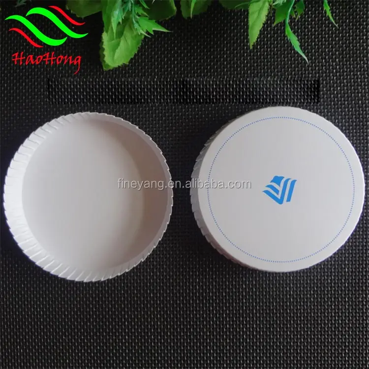 Customizable White round Hotel Paper Glass Cover Eco-Friendly Disposable Low Price Amenities