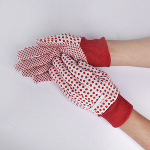 Guantes de Jardinería, Guantes de Trabajo Cómodos con Puntos de PVC Antideslizantes, Almacén en <span class=keywords><strong>Yiwu</strong></span>, China, Guantes de Seguridad Listos para Envío - Product Image 5