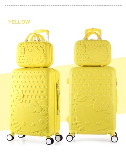Pc Rétro Air Express Voyage Gagnants Bébé Chariot Sac Ensemble Ensembles de Bagages En Plastique Roulant Valise Pour Enfants - Product Image 5