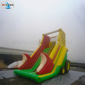 Trung Quốc Nhà Máy bán hàng trực tiếp lớn Inflatable Slide đầy màu sắc Inflatable khô trượt cho công viên giải trí - Product Image 4