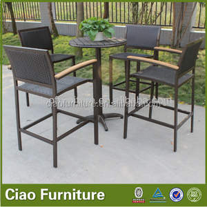 Tonneau de <span class=keywords><strong>vin</strong></span> bar cocktail table et chaises jambe - Product Image 5