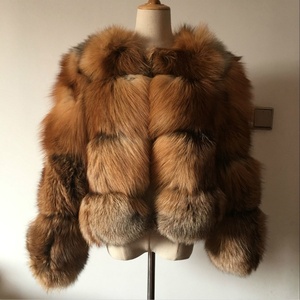 Manteau de fourrure pour femmes, en renard, mode haut de gamme 2018 - Product Image 1