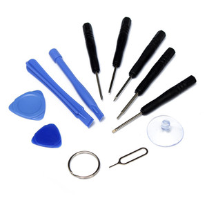 Outil de démontage pour téléphones, ensemble d'outils de démontage pour <span class=keywords><strong>iphone4</strong></span> 5 6, outil de démontage pour téléphones portables, 9 ensembles - Product Image 3