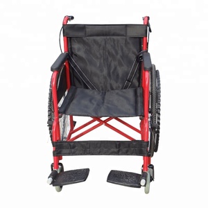 Silla de Ruedas Plegable Autopropulsada Manual Estándar para Adultos con Marco de Acero Ligero con Recubrimiento en Polvo - Product Image 4
