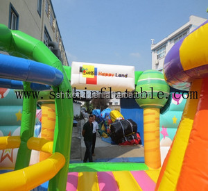 Lâu Đài bơm hơi cấp thương mại cho trẻ em và người lớn Cấu trúc chơi nặng cho sân sau vui vẻ - Product Image 5
