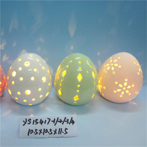 Home Decoration <strong>Ceramic</strong> Easter <strong>Eggs</strong> Led Night Lamp - Product Image 3
