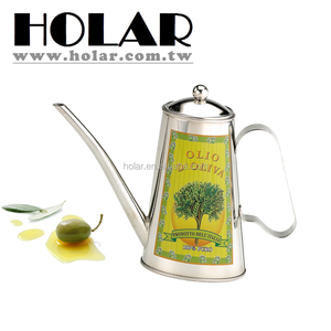 [Holar] Taiwan Made 500ml 17Oz Drip-Free Tilt Shaped Oil Can with SUS304 Stainless Steel - Product Image 2