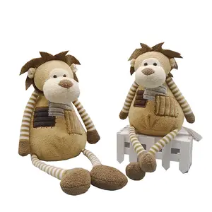 Cartoon Cute Plush Monkey Baby Soft Toys with Long Legs for Valentine Gifts