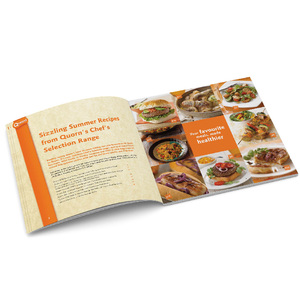 In bì<span class=keywords><strong>a</strong></span> mềm in đầy đủ màu sắc dễ dàng công thức nấu ăn cuốn sách in Offset phim cán giấy & bì<span class=keywords><strong>a</strong></span> hoàn hảo RÀNG BUỘC - Product Image 3