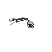 RJ9 mâle à 3.5mm femelle prise casque prise téléphone câble adaptateur audio