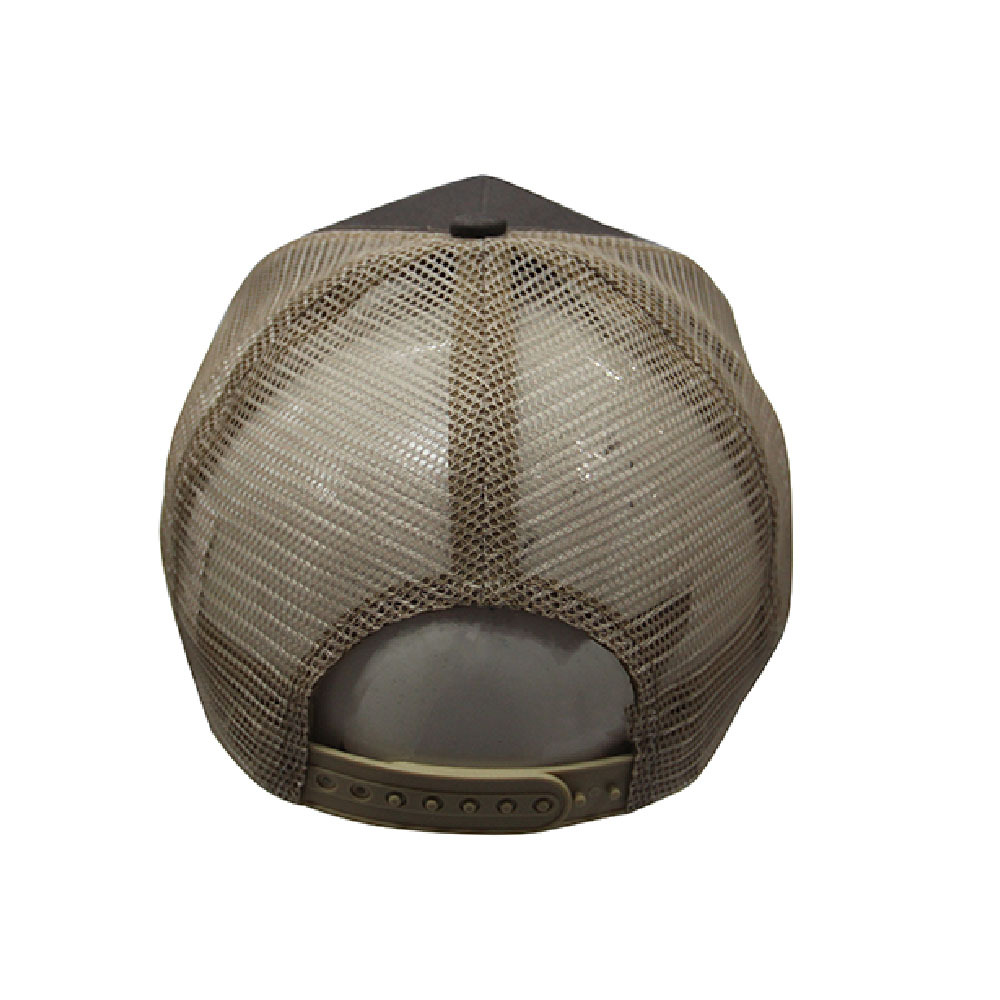 Animal bird pattern mesh flat back curve flexfit hat beige casual trucker caps for adult men women
