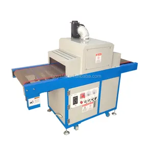 Conveyor belt UV curing machine for screen / offset printing