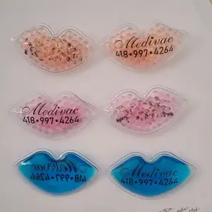 mini gel ice pack lip shape cool pack